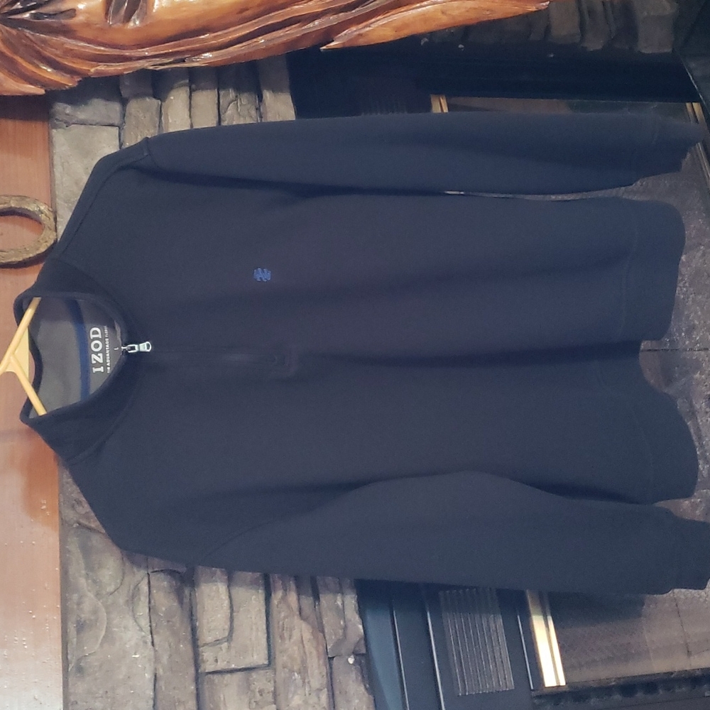 Izod 1/4 zip men's fleece sweater